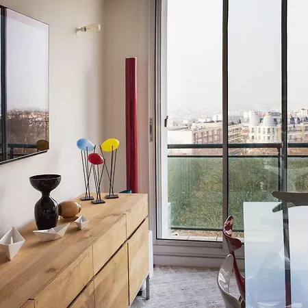 Buttes Chaumont View Paris